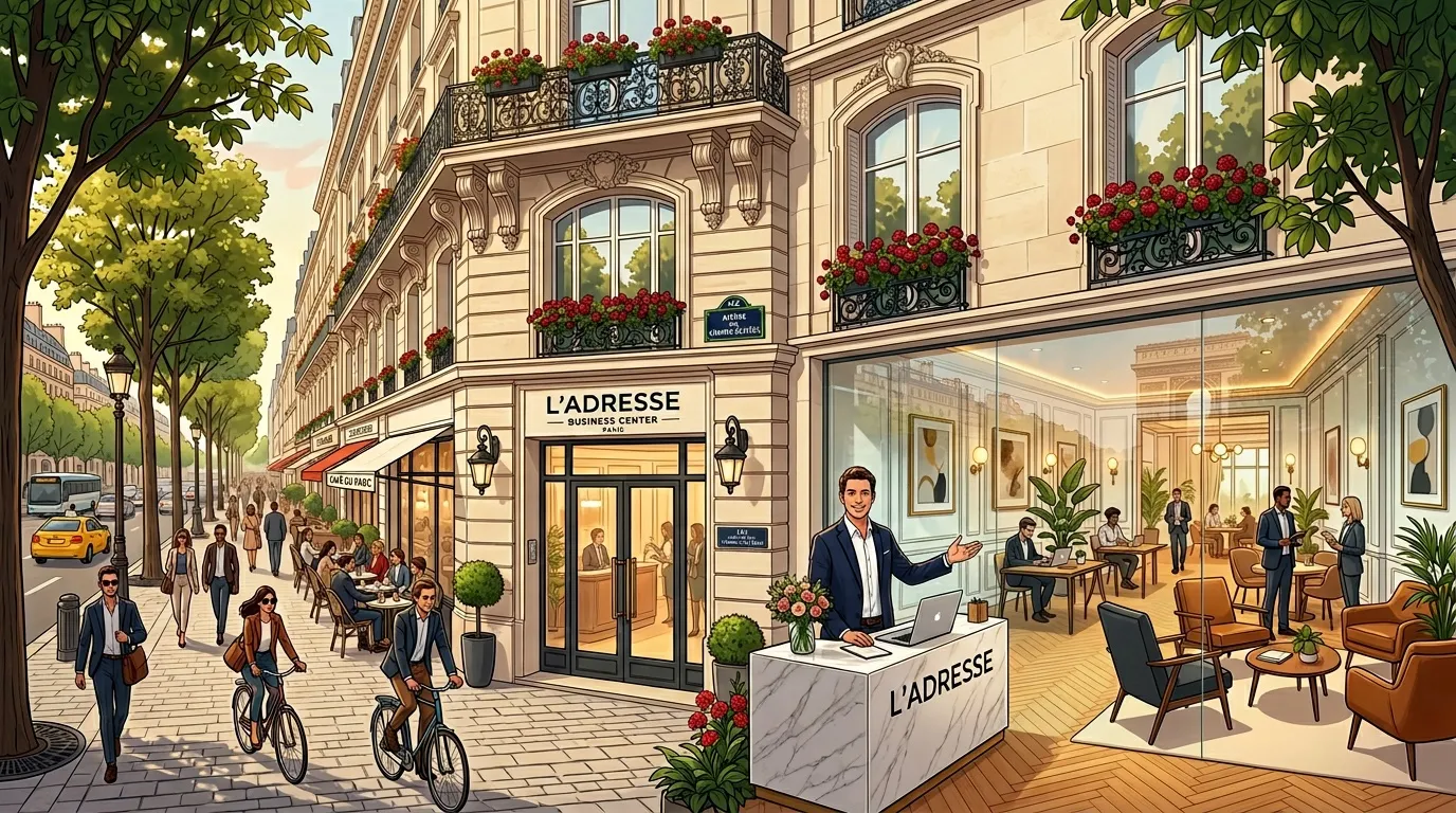 50 Avenue des Champs-Élysées, 75008 Paris - Domiciliation entreprise