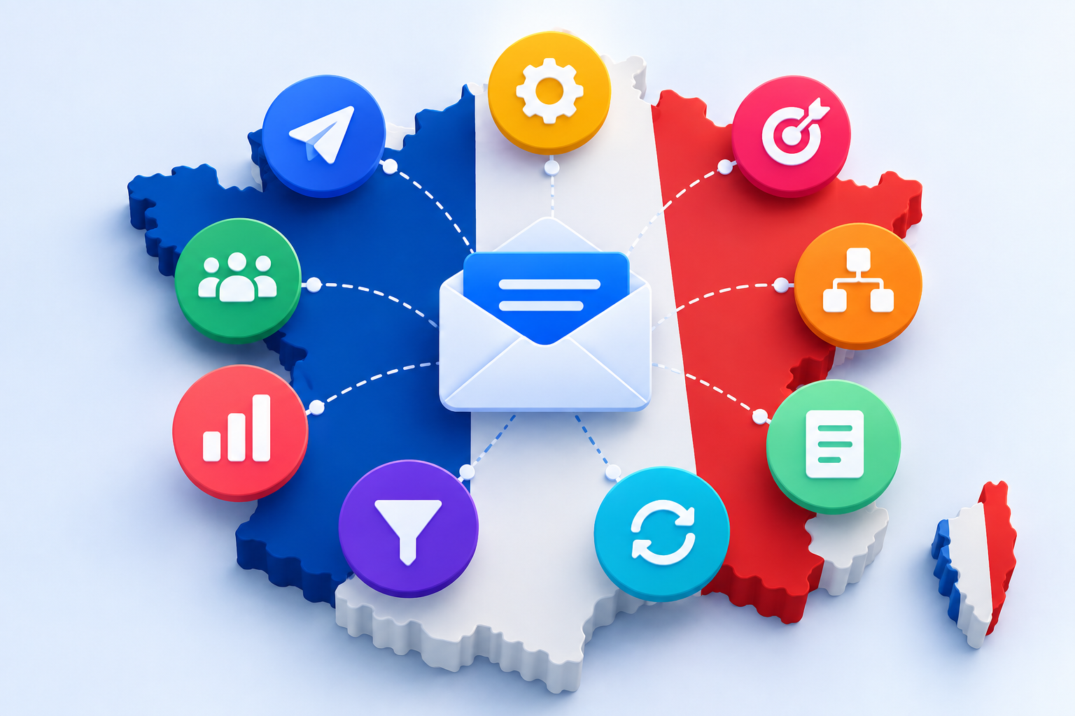 Meilleurs logiciels d'automatisation email en France : 9 acteurs à la loupe