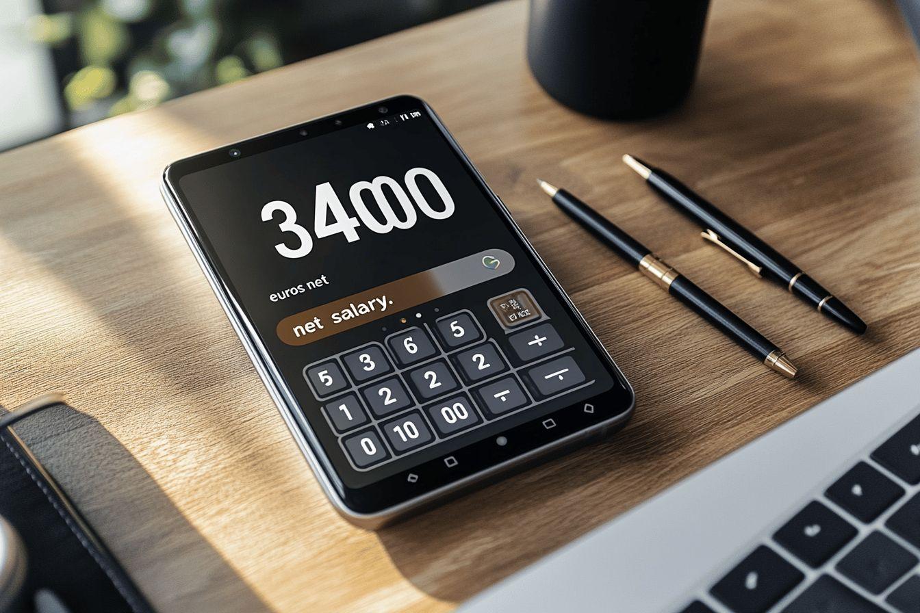 Calculer 3400 euros brut en net : convertisseur de salaire en ligne