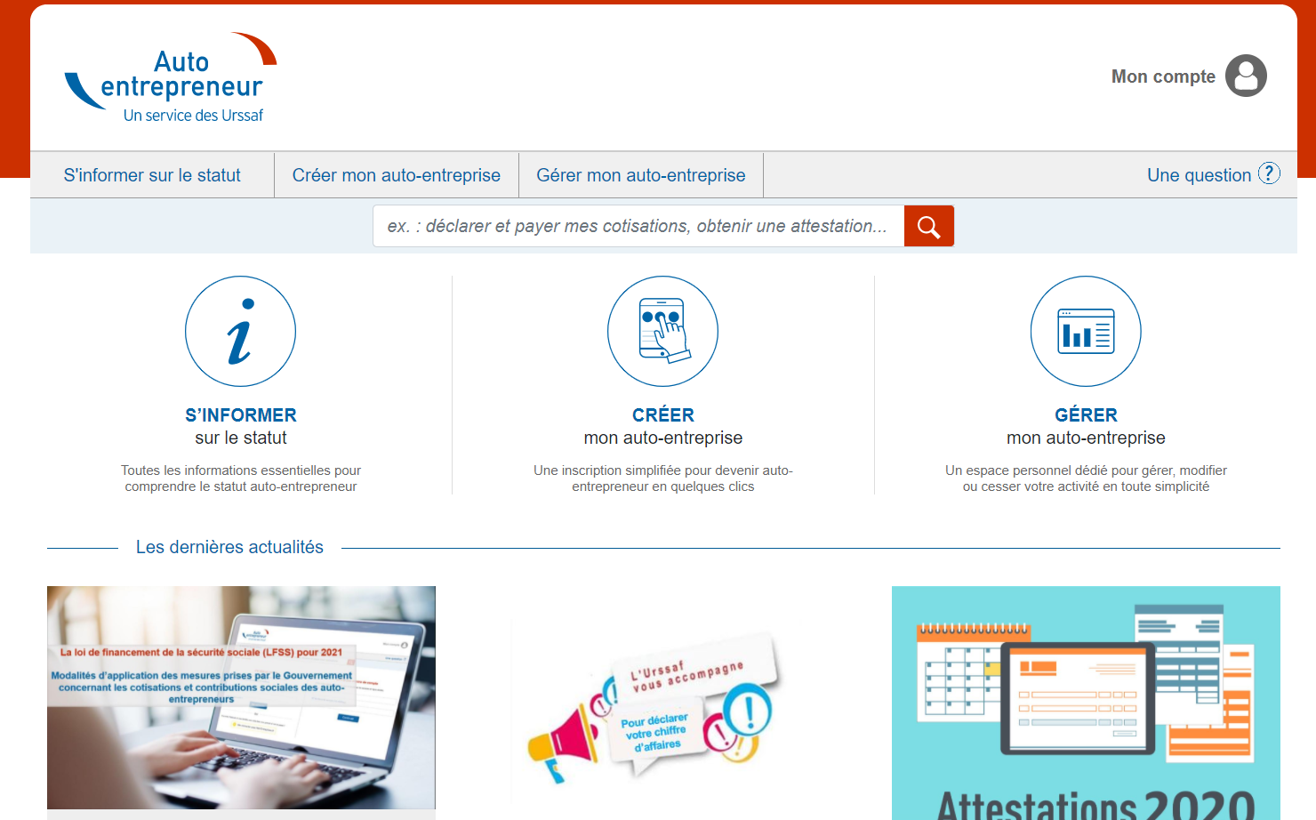 changer son adresse micro-entrepreneur