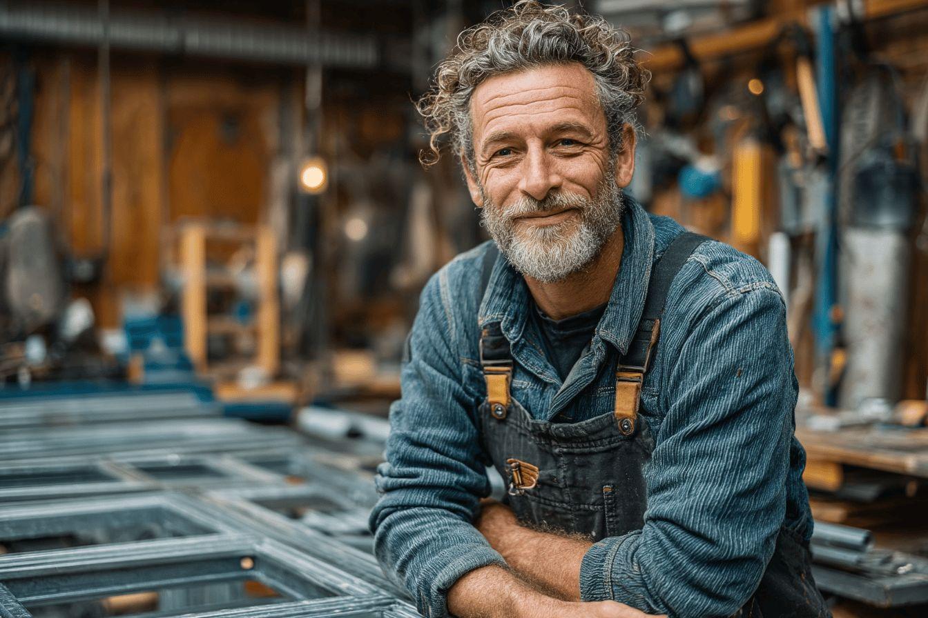 Code APE 4332B pour serrurier métallier : travaux de menuiserie métallique et serrurerie
