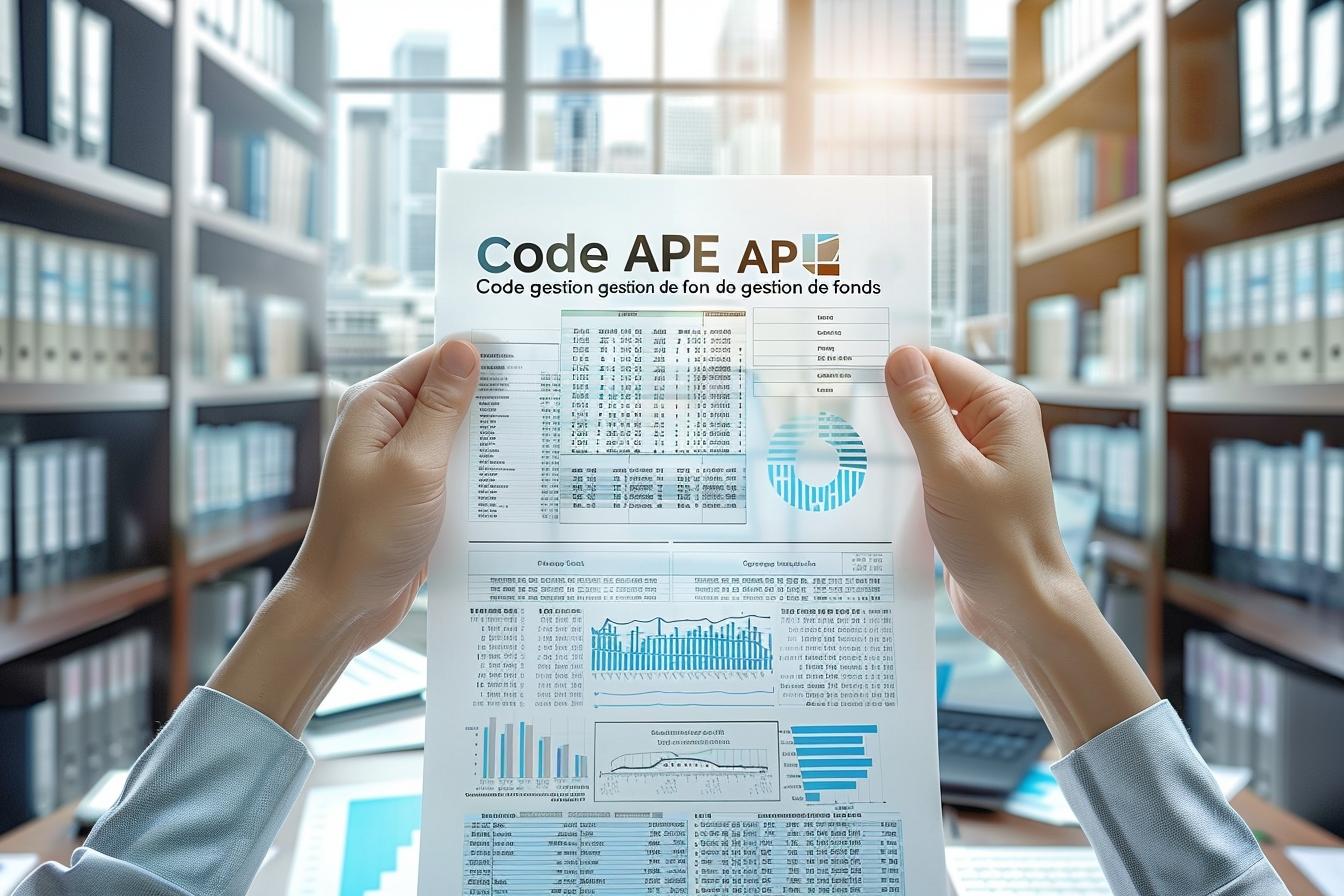 Code APE gestion de fonds : votre guide complet pour comprendre et choisir