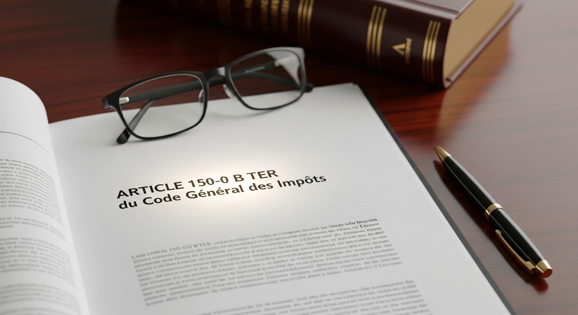 Comprendre l’Apport-Cession selon l’Article 150-0 B TER du CGI
