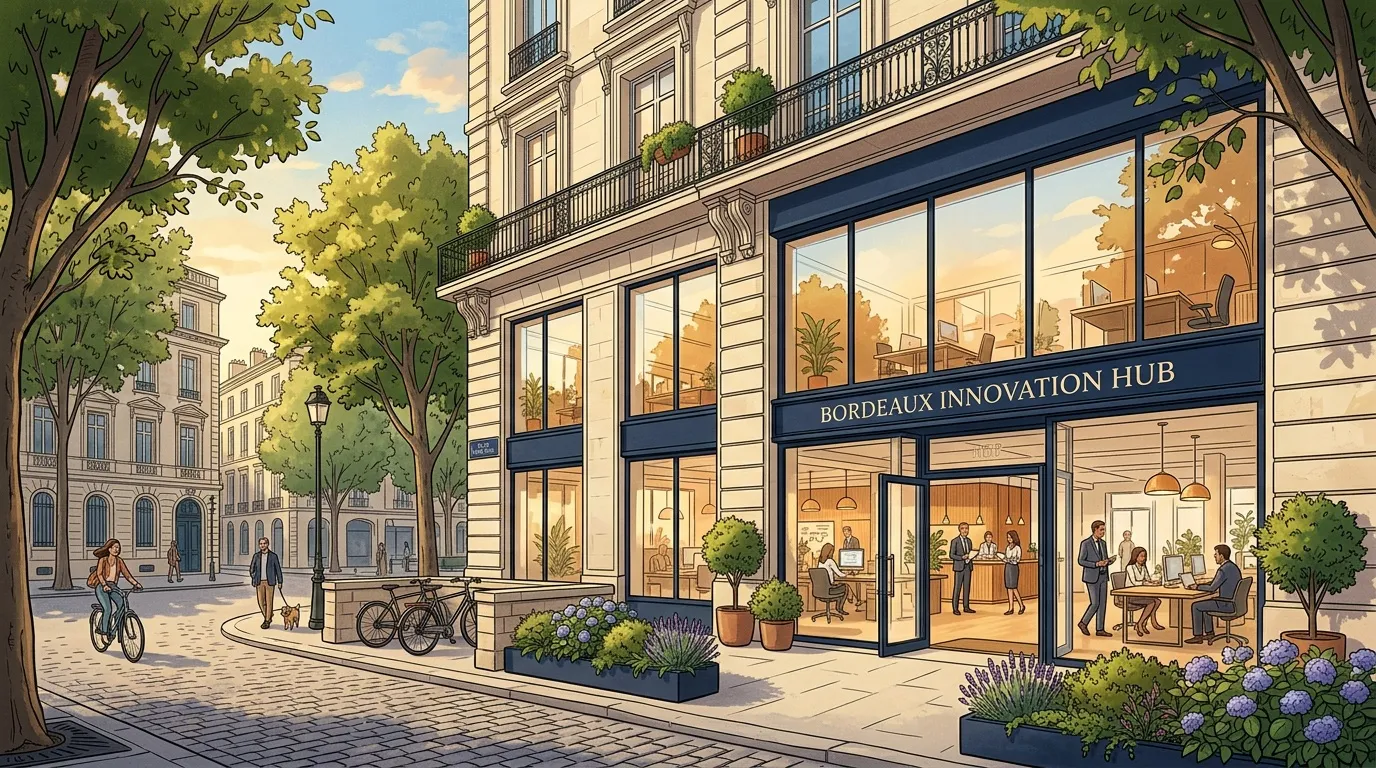 Entreprises et location bureau 5 rue Fénelon 33000 Bordeaux