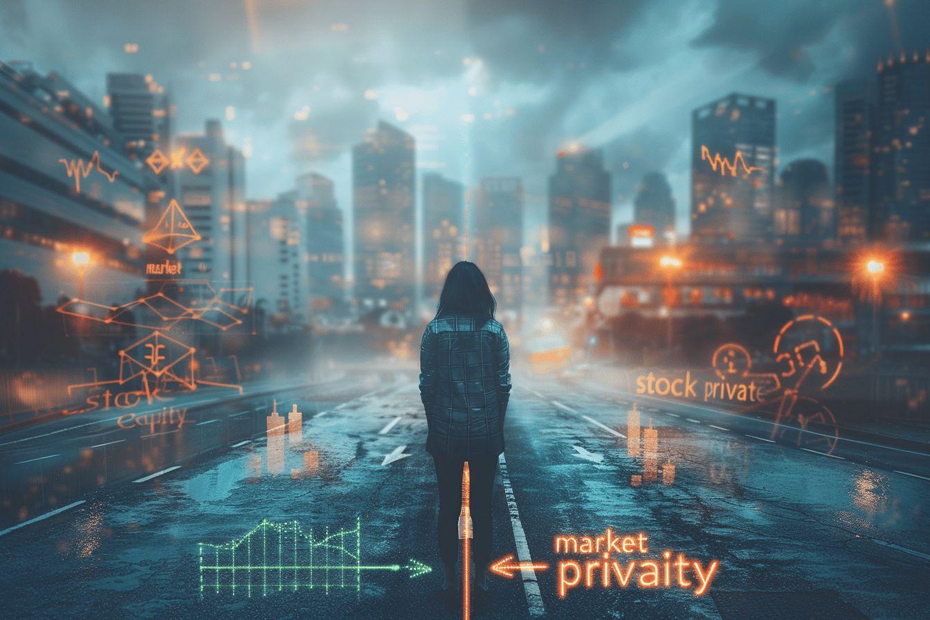 Investir en bourse ou en private equity : comment choisir face aux fluctuations du marché privé ?