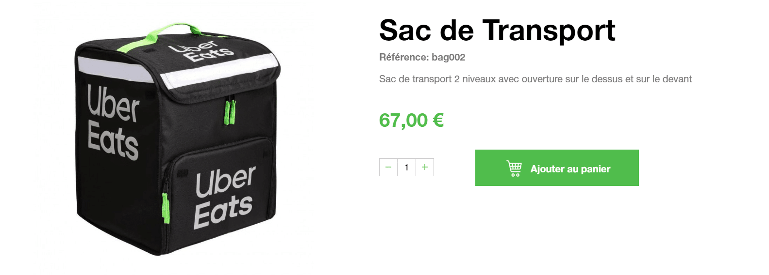 Livreur Uber Eats : comment récupérer votre sac ?