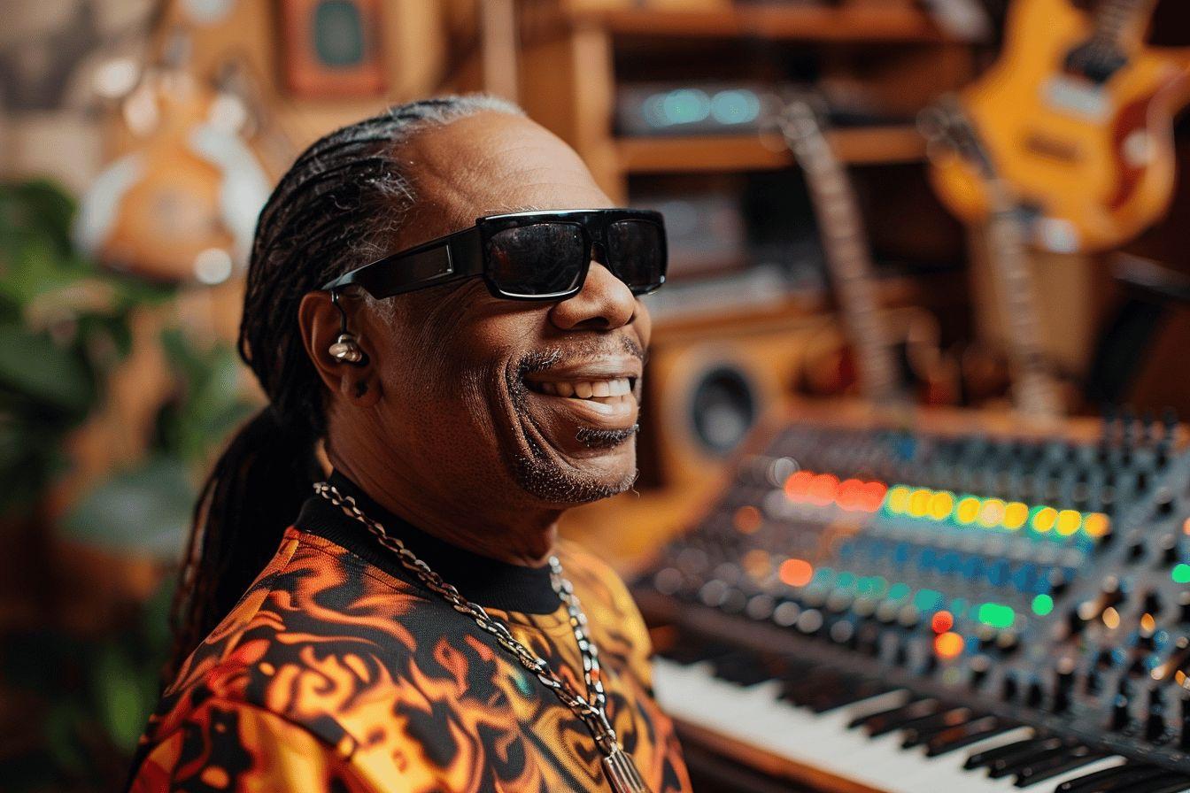 Stevie Wonder fasciné par les innovations d'une start-up toulousaine