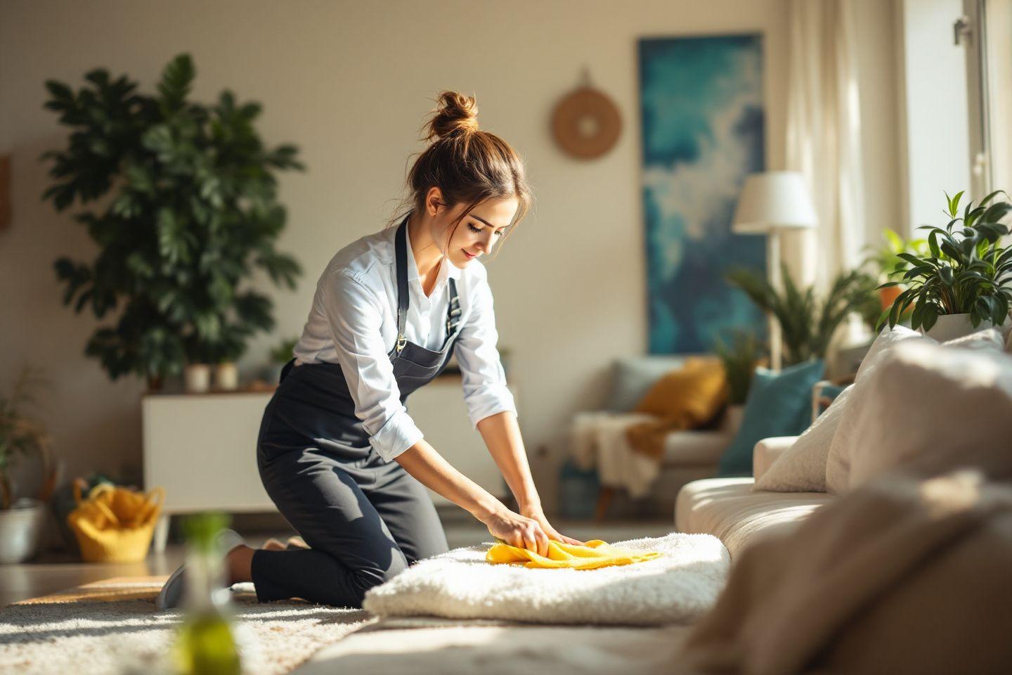 Tarif horaire d'une femme de ménage à domicile : prix, conseils et crédit d'impôt