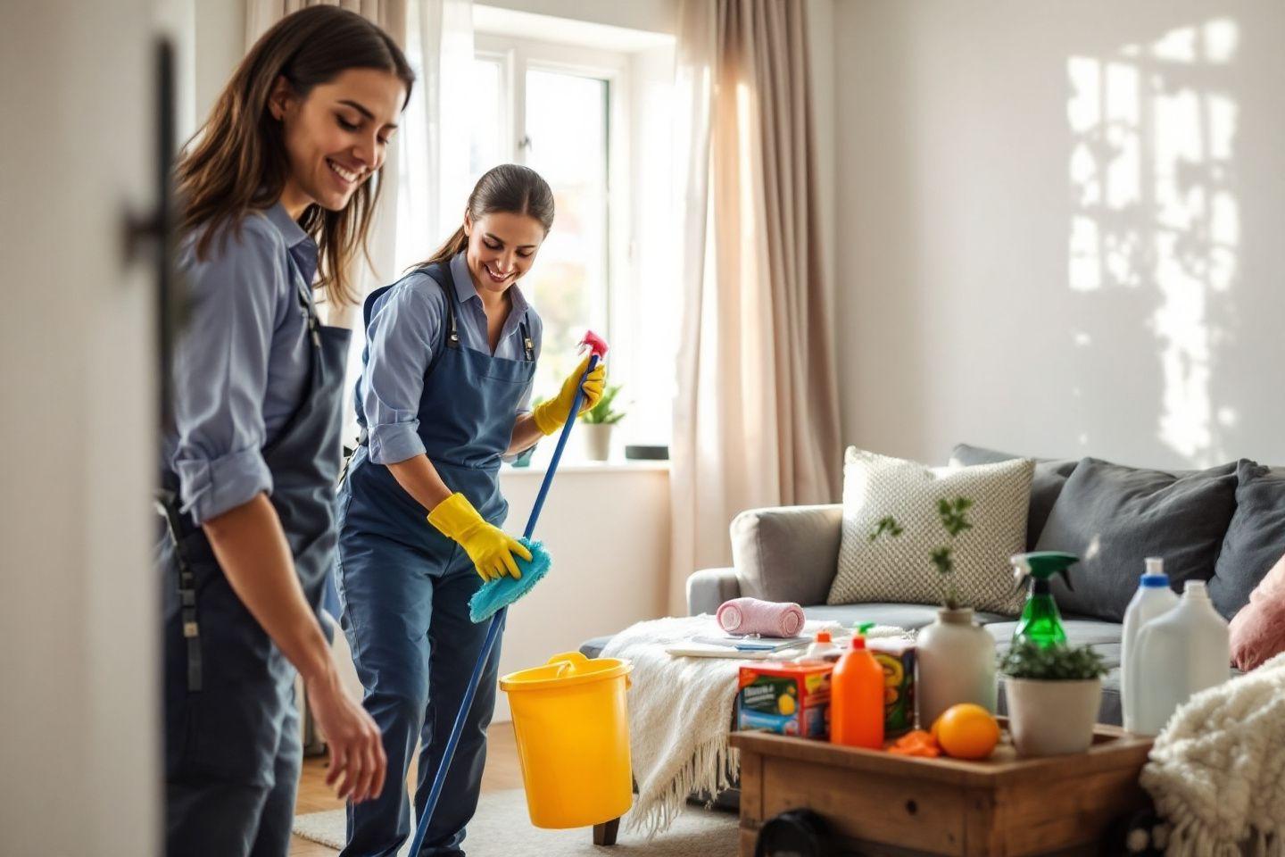 Tarif horaire d'une femme de ménage à domicile : prix et coûts des services