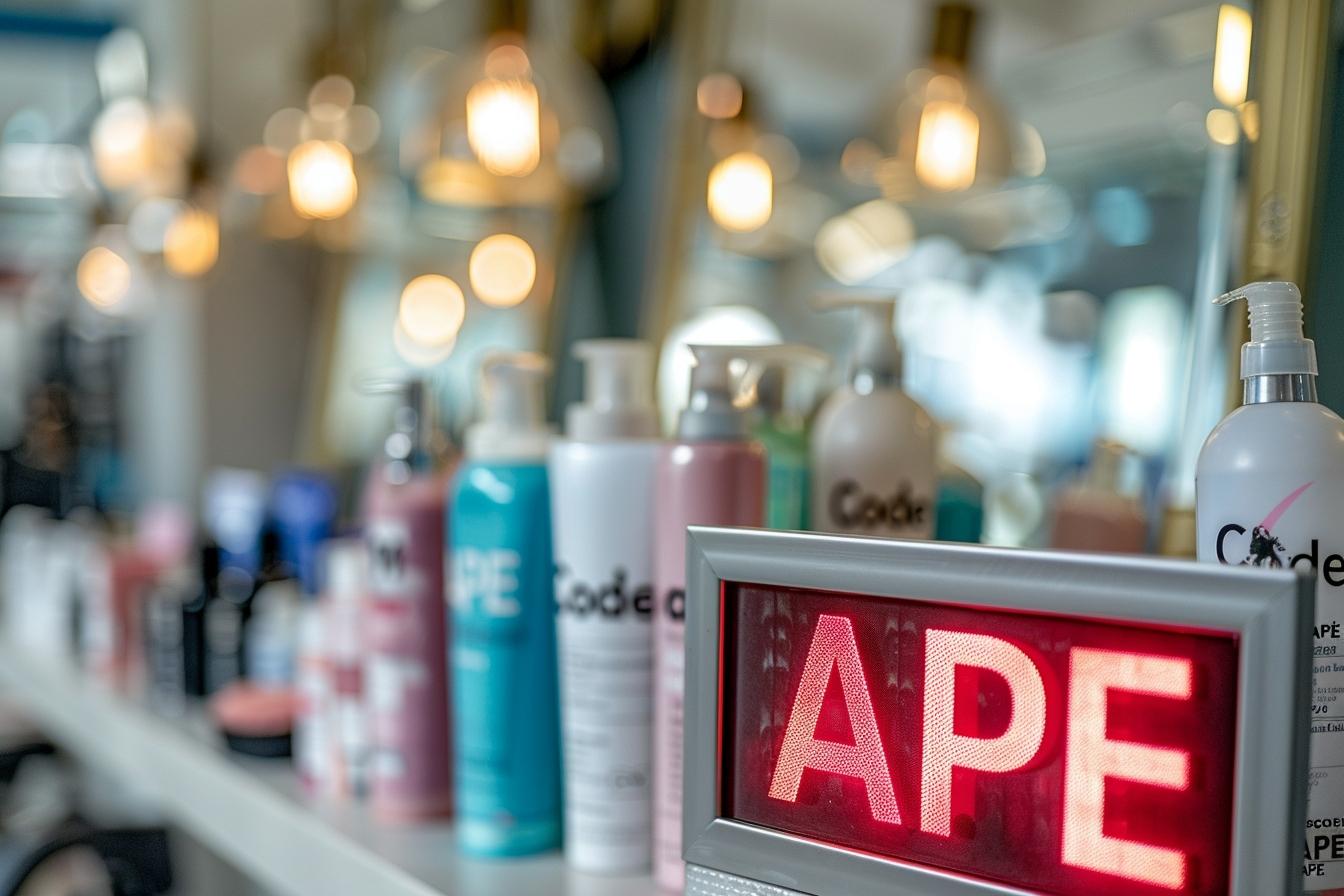 Trouver le code APE pour votre institut de beauté : guide complet.