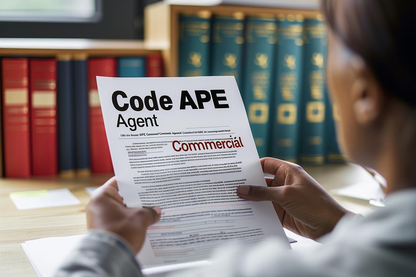 Trouver votre code APE agent commercial : guide complet et astuces